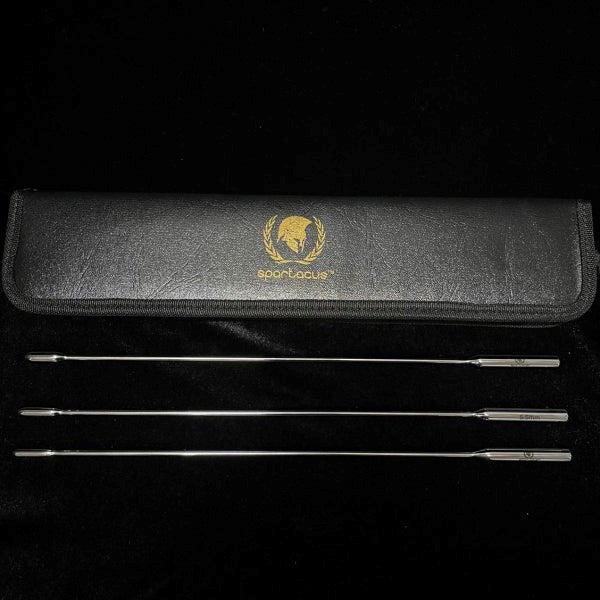 Spartacus Enterprises - Smooth Stainless Steel Urethral Sounds Kit Urethral Sounds