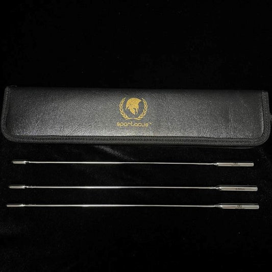 Spartacus Enterprises - Smooth Stainless Steel Urethral Sounds Kit - Urethral Sounds