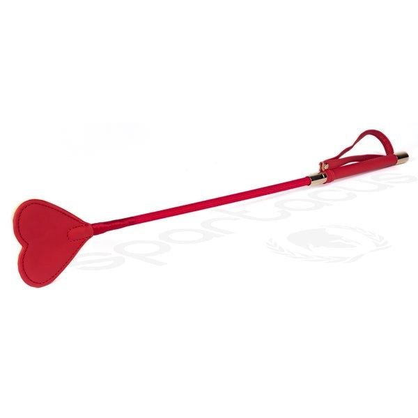 Spartacus Vegan Heart-Shaped Bondage Crop Whips And Crops