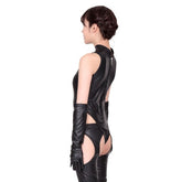 Starfire Daydream Wet Look Bondage Bodysuit Set Her Fetish