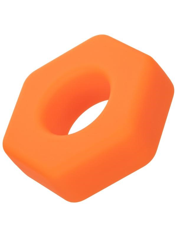 Alpha Liquid Silicone Prolong Sexagon Comfortable Cock Ring Stretchy Cock Rings