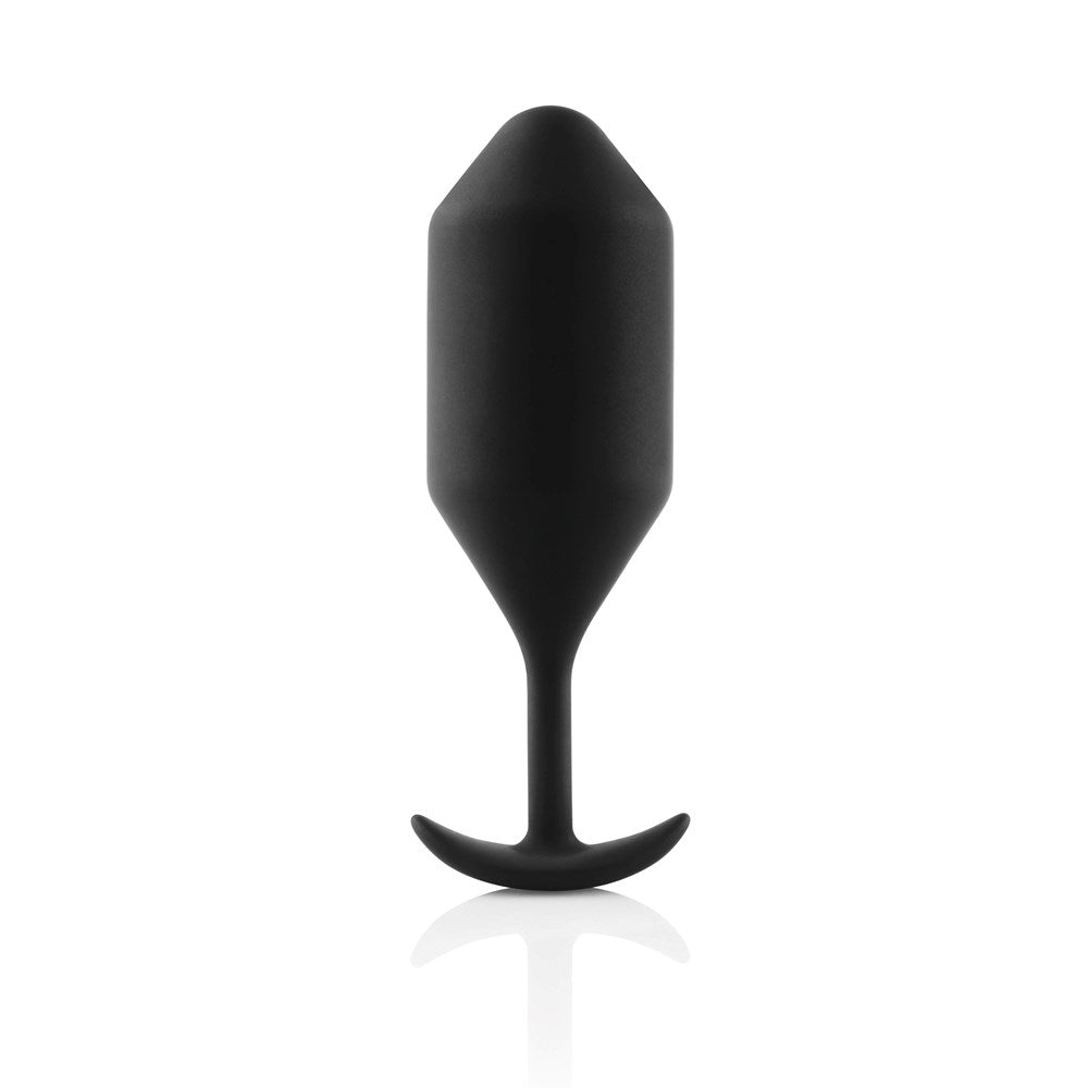 B-Vibe Snug Plug 5 - Advanced Weighted Stimulation Butt Plugs
