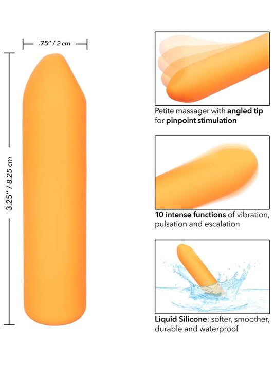 Kyst Fling 10-Function USB Rechargeable Bullet Vibrator - Bullet Vibrators