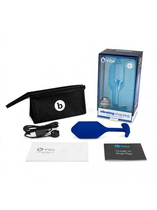 B-Vibe Vibrating Snug Plug XL - Ultimate Anal Bliss Butt Plugs