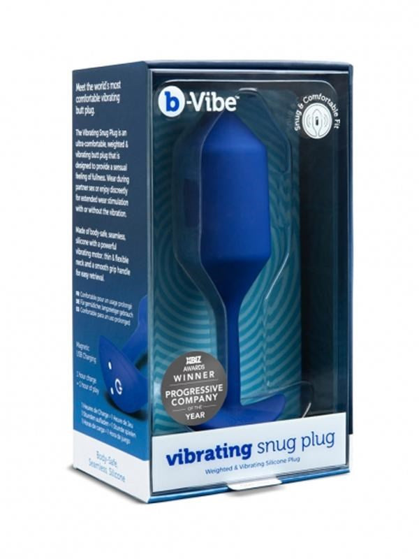 B-Vibe Vibrating Snug Plug XL - Ultimate Anal Bliss Butt Plugs