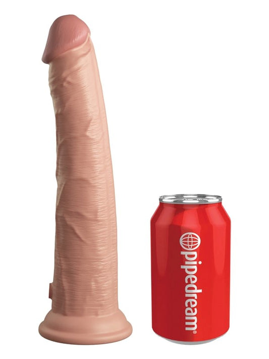 King Cock Elite 10 inch Silicone Dual Density Realistic Dong - Realistic Dildos