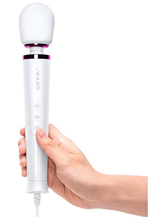 Le Wand's Compact Pleasure Powerhouse - Petite Plug-In Massager - Body Wands