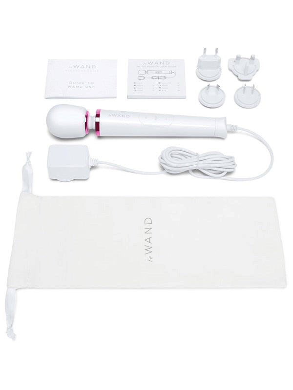 Le Wand's Compact Pleasure Powerhouse - Petite Plug-In Massager Body Wands