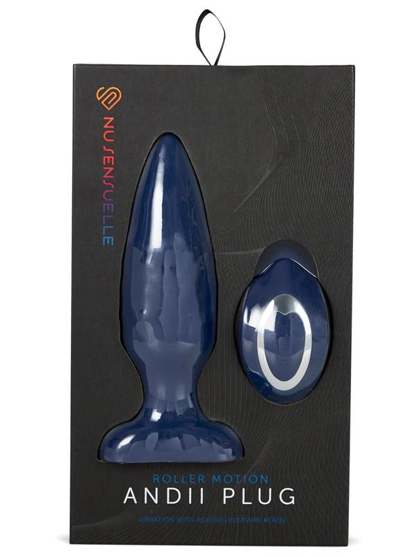 Andii Roller Motion - Vibrant Pleasure, Tailored Intensity Butt Plugs