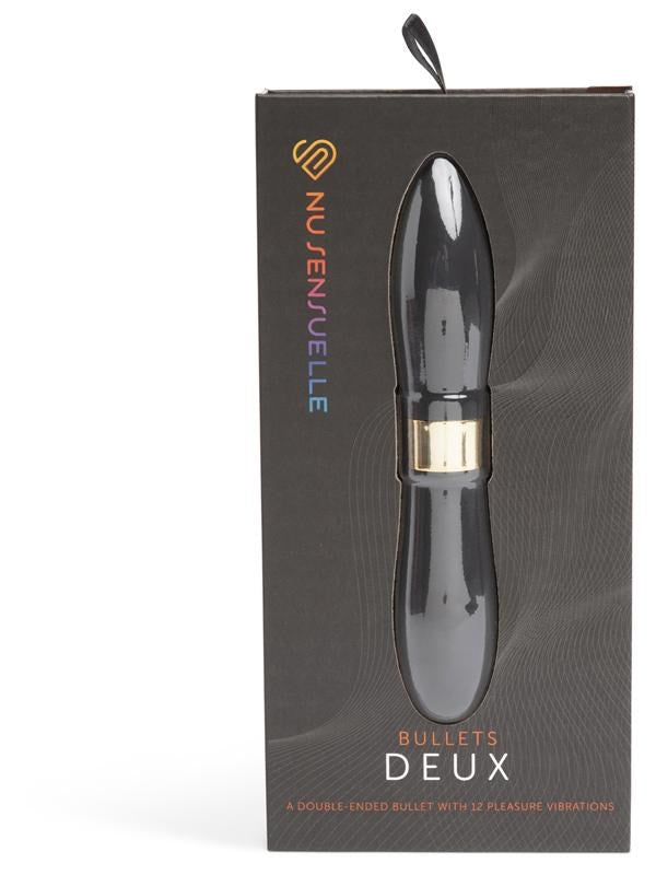 Nu Sensuelle Duo-Ended Vibrator - Waterproof, USB Rechargeable Bullet Vibrators