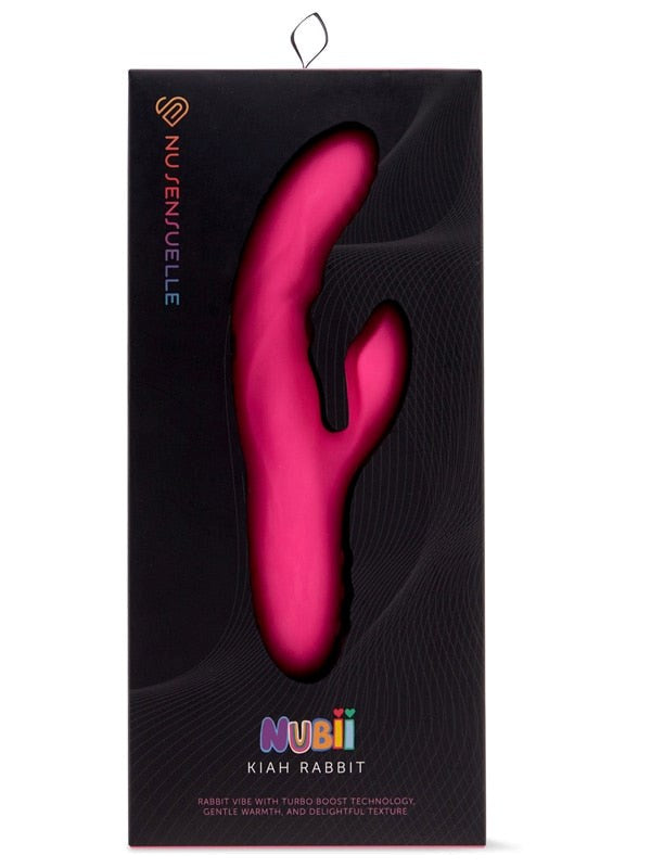 Nubii Kiah Silicone Rabbit Vibrator Rabbit Vibrators