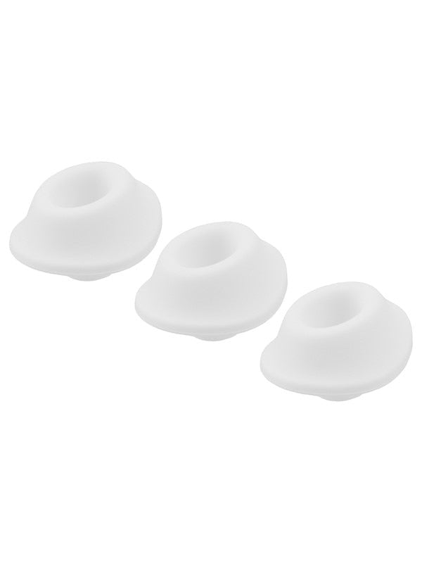 Womanizer Premium Silicone Comfort Heads - 3-Pack Vibrator Accessories