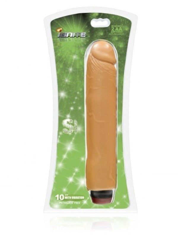 Cock with Vibration 10in Vibrating Dildos