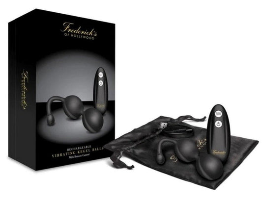 Fredericks of Hollywood Vibrating Kegel Balls with Remote Love Eggs and Kegel Exercisers