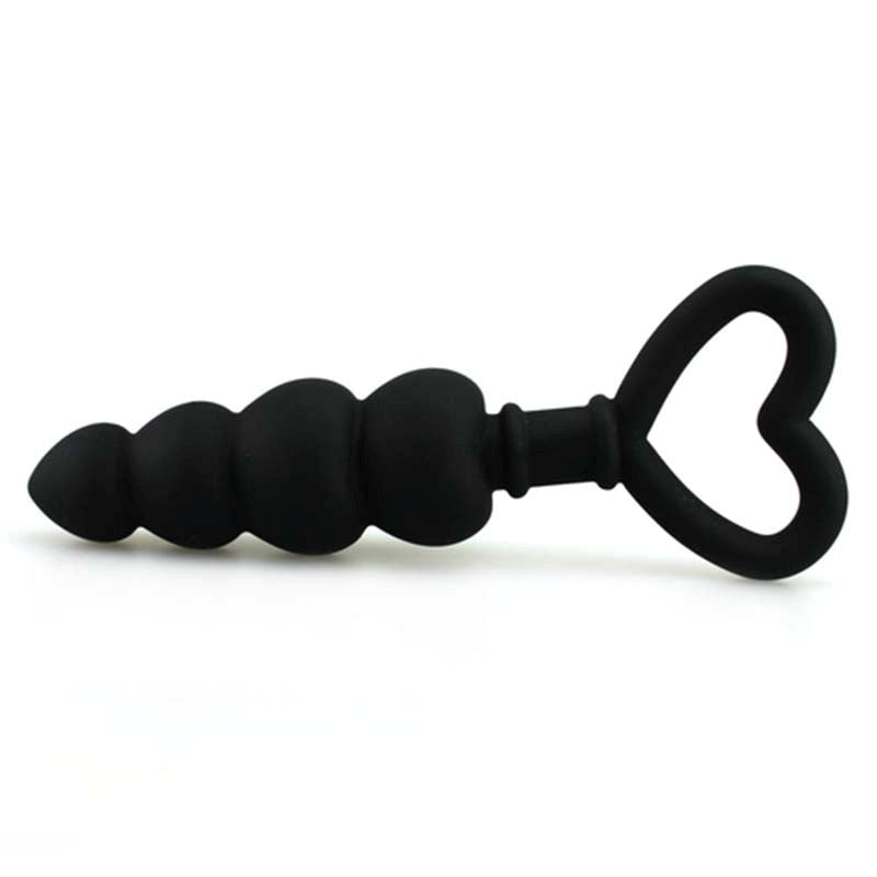 Heart Shaped Anal Plug Anal Beads and Balls