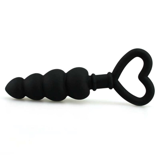 Heart Shaped Anal Plug - Anal Beads and Balls