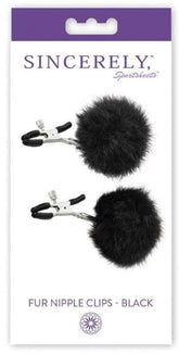 Sincerely Fur Nipple Clips Breast and Nipple Toys
