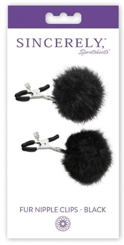 Sincerely Fur Nipple Clips - Breast and Nipple Toys