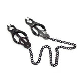 Japanese Clover Clamps With Chain Breast and Nipple Toys