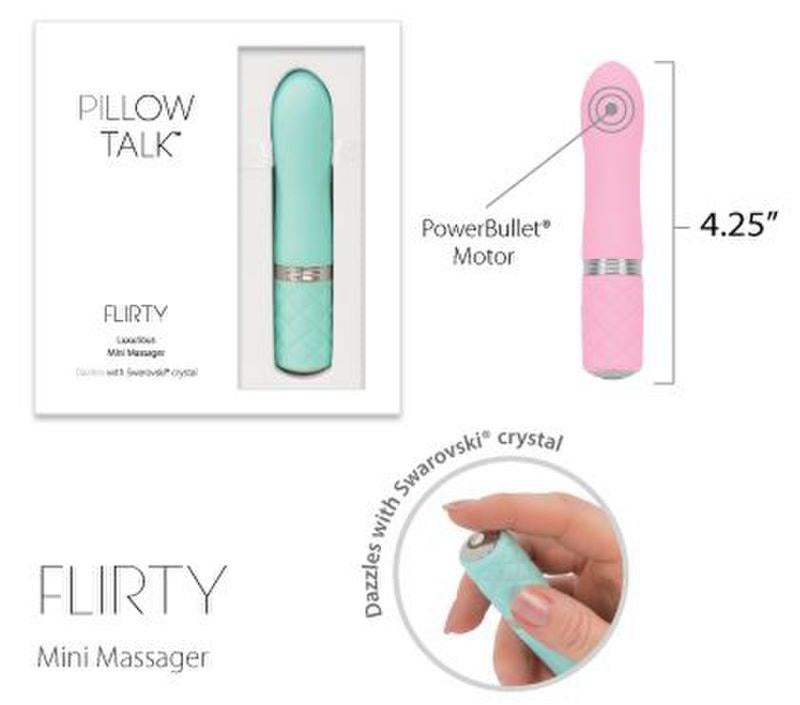 Pillow Talk Flirty Bullet Personal Massagers