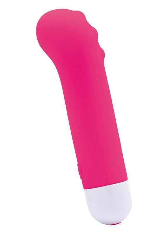 Bodywand Neon Dotted Mini G-Spot Vibrator - Compact Precision Pleasure Body Wands