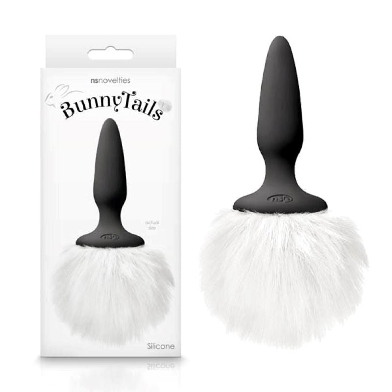 Cozy Kinky Delight - Bunny Tails Mini Fur Butt Plug Body Wands