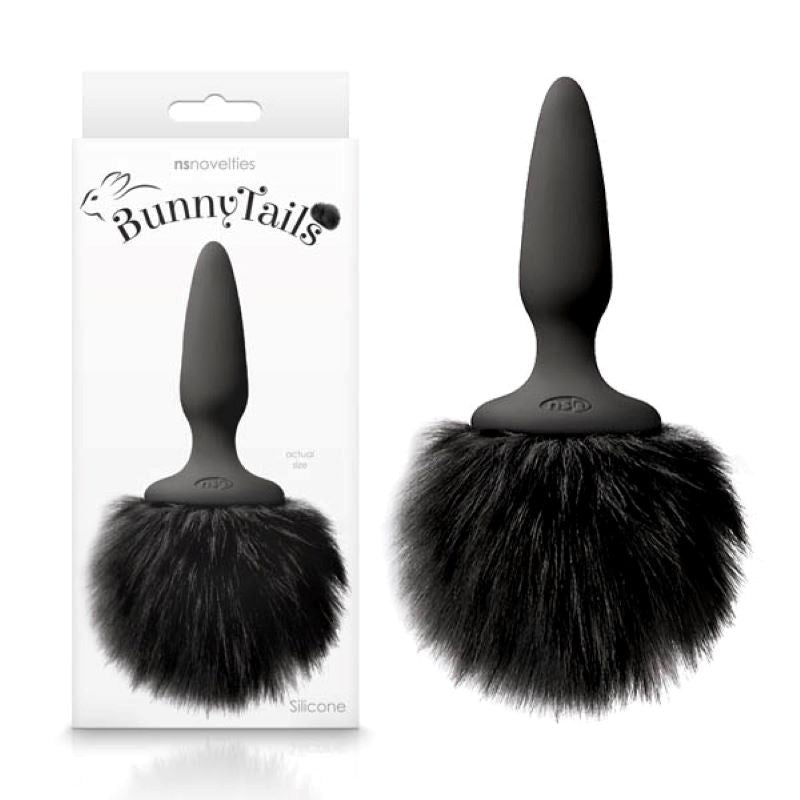 Cozy Kinky Delight - Bunny Tails Mini Fur Butt Plug Body Wands