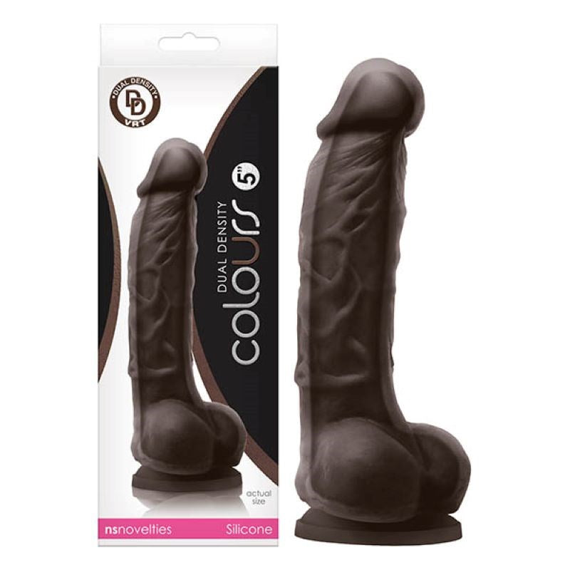 Colours Dual Density Dildo 5 inch Realistic Dildos