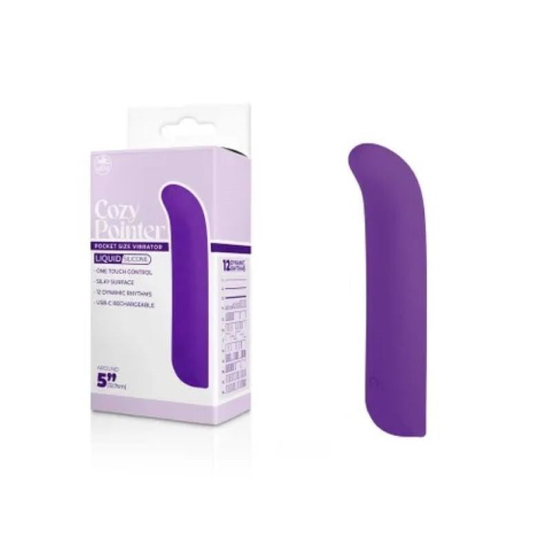 Cozy Pointer 12 cm Rechargeable Mini Vibe G-Spot Vibrators