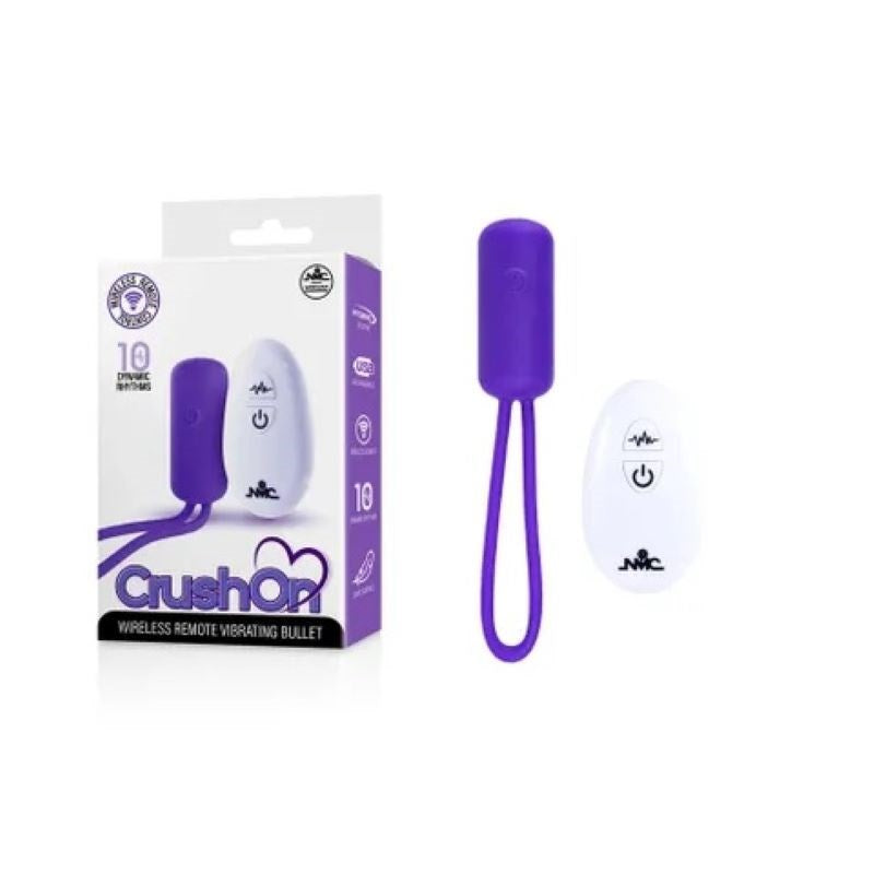 Crush On Wireless Rechargeable Bullet G-Spot Vibrators