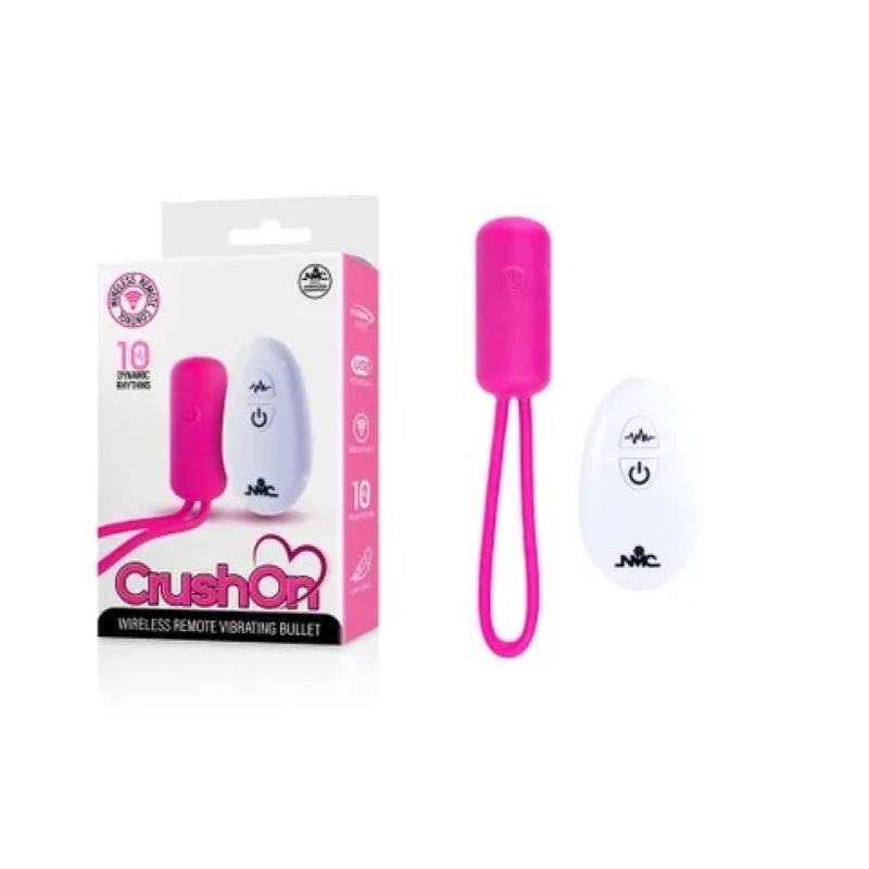 Crush On Wireless Rechargeable Bullet G-Spot Vibrators