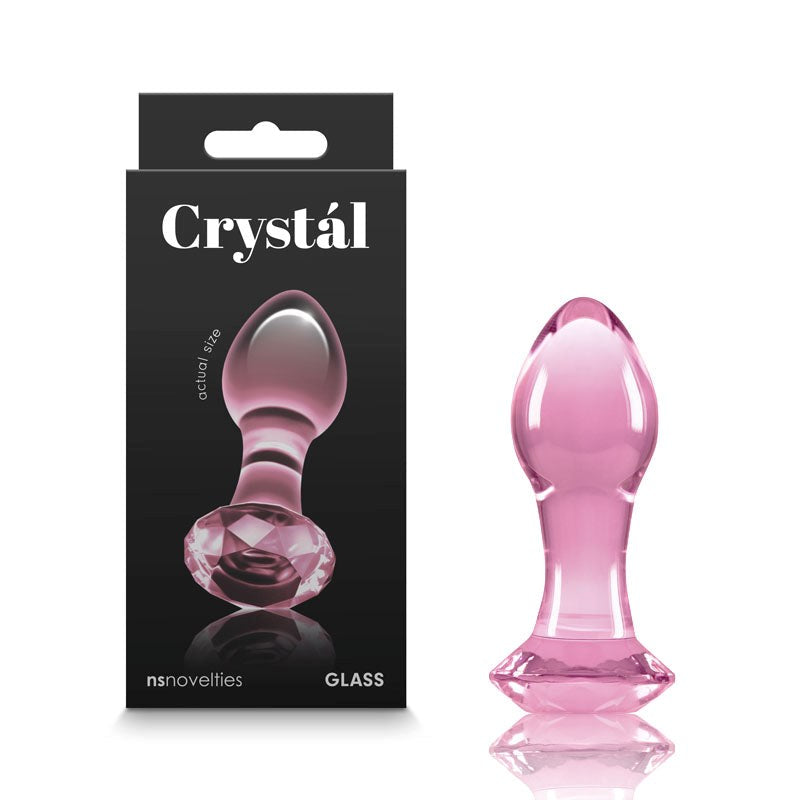 Luxurious Crystal Gem Glass Anal Accessory - Elevate Your Intimate Experiences G-Spot Vibrators