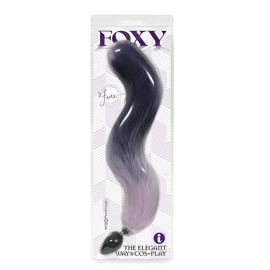 Foxy Tail Silicone Butt Plug - Elegant Intimate Accessory Realistic Dildos