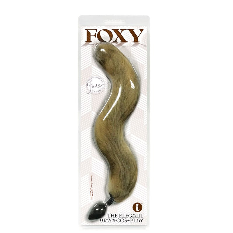 Foxy Tail Silicone Butt Plug - Elegant Intimate Accessory Realistic Dildos