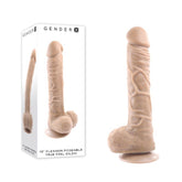 Gender X 10'' FLEXSKIN POSEABLE TRUE FEEL - Unleash Your Imagination Realistic Dildos