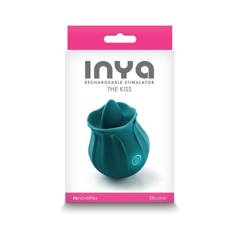 INYA The Kiss - Rapid Tongue Stimulator for Unparalleled Pleasure Glass Sex Toys