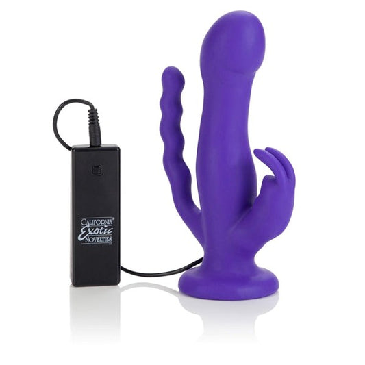 Love Rider 10 Function Triple Rider - Rabbit Vibrators