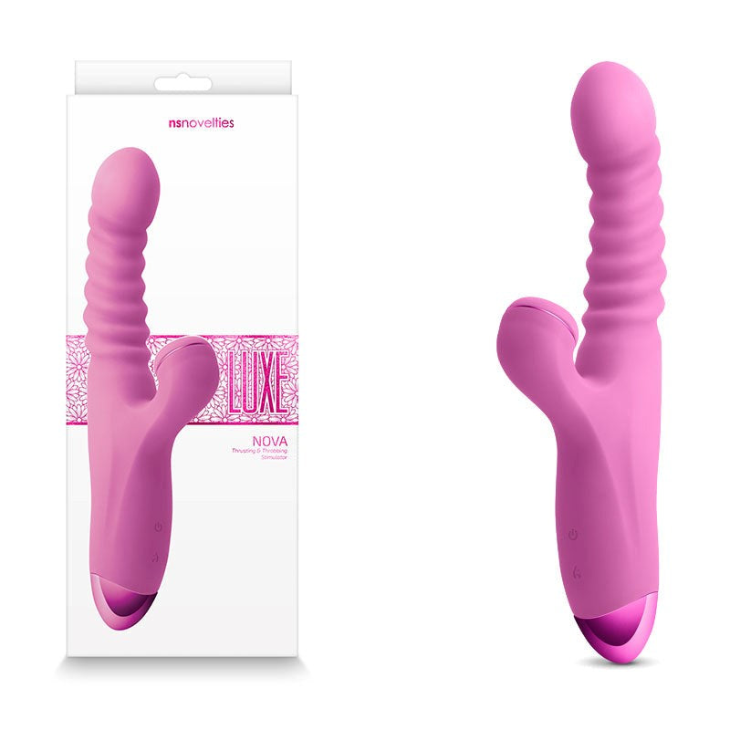 Luxe Nova USB Rechargeable Rabbit Vibrator - Unlock Mind-Blowing Pleasure Bullet Vibrators