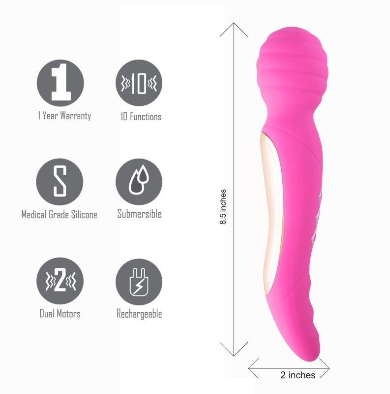 Maia Zoe Dual Stimulator - Unleash Blissful Sensations Finger and Tongue Vibrators