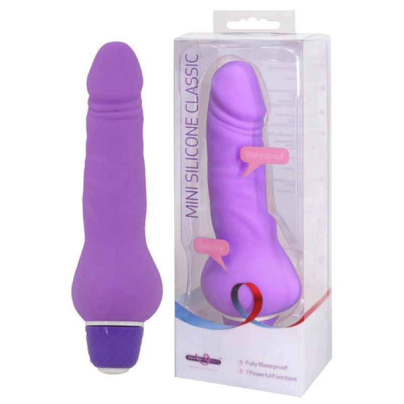 Seven Creations Mini Silicone Classic - Portable Pleasure Silicone Vibrators