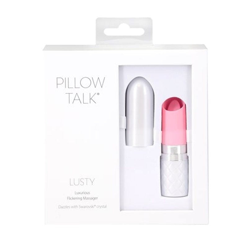 Pillow Talk Lusty Flickering Massager Clit Ticklers and Pulsators