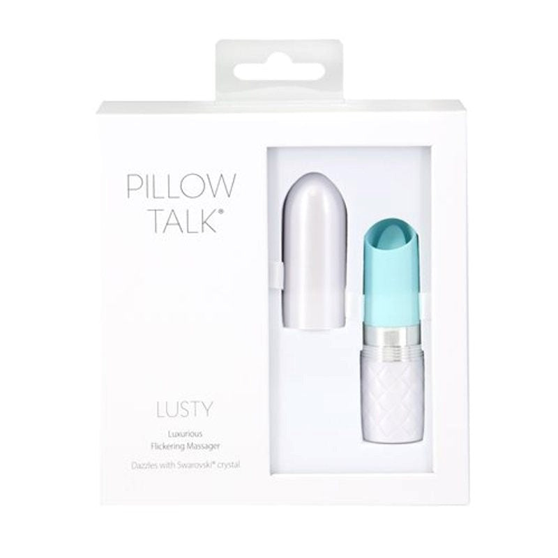 Pillow Talk Lusty Flickering Massager Clit Ticklers and Pulsators