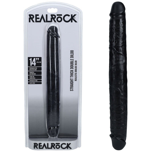 REALROCK 35cm Thick Double Dildo - Double Ender
