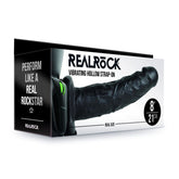REALROCK Vibrating Hollow Strap-On - Unforgettable Pleasure Realistic Dildos