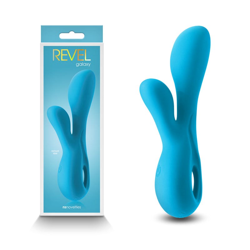 Cosmic Rapture - NS Novelties' Dual-Stimulation Galaxy Rabbit Vibrator Remote Control Vibrators