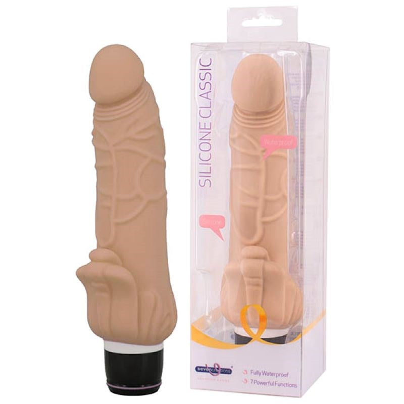 Silicone Classic - 7.5 Inch Vibe Realistic Dildos