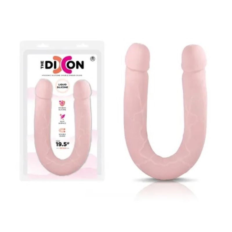 The Dixon Silicone 50cm Double Ended Dong Bullet Vibrators