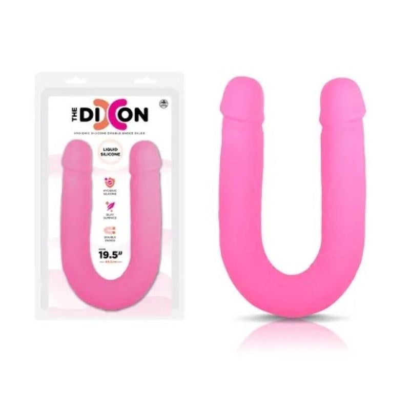 The Dixon Silicone 50cm Double Ended Dong Bullet Vibrators