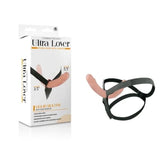Ultra Lover Double Dong with Harness Realistic Dildos