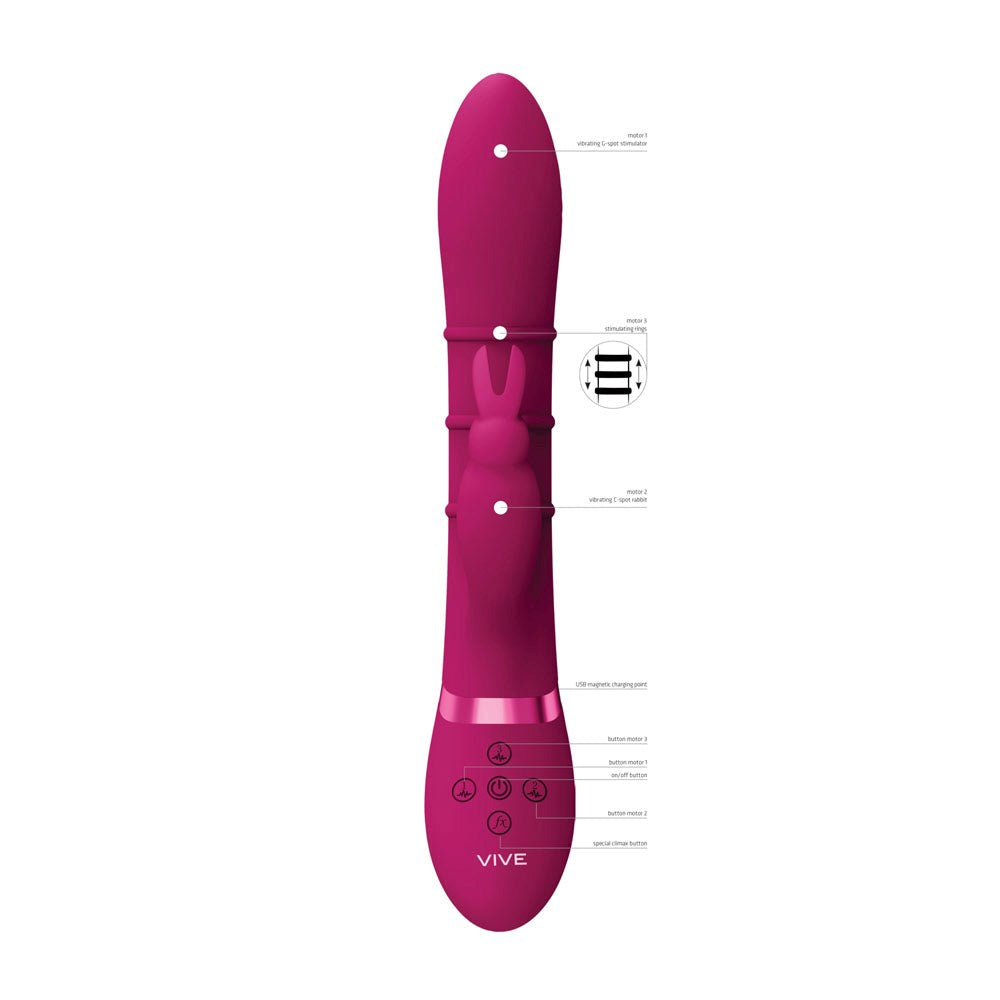 VIVE Sora - Transformative Rabbit Vibrator for Unparalleled Pleasure Realistic Dildos